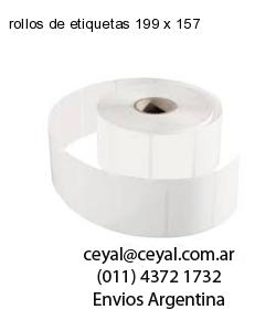 rollos de etiquetas 199 x 157