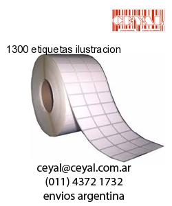 1300 etiquetas ilustracion