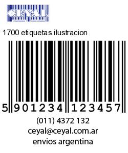 1700 etiquetas ilustracion