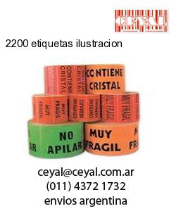 2200 etiquetas ilustracion