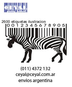 2600 etiquetas ilustracion