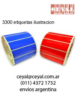 3300 etiquetas ilustracion