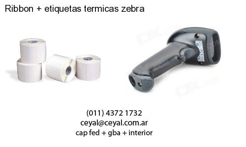 Ribbon   etiquetas termicas zebra