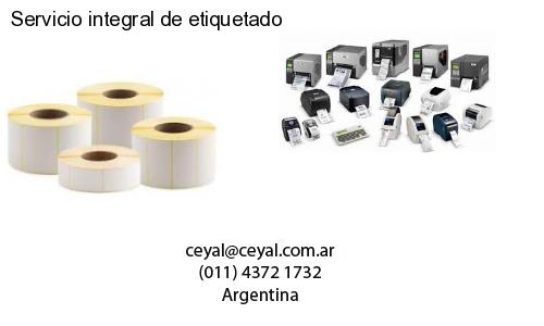 Servicio integral de etiquetado