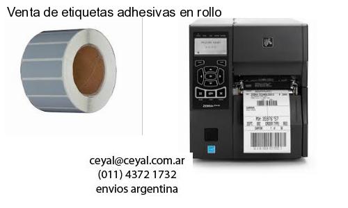 Venta de etiquetas adhesivas en rollo
