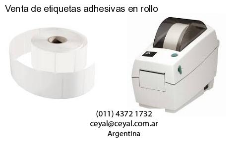 Venta de etiquetas adhesivas en rollo