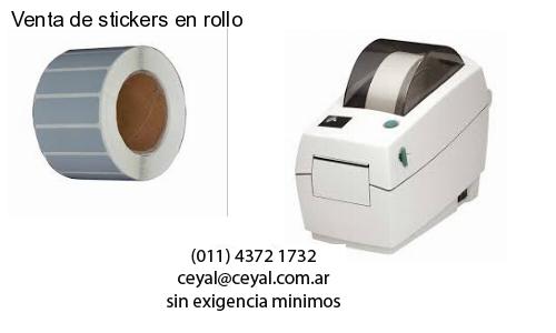 Venta de stickers en rollo