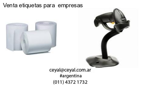 Venta etiquetas para  empresas