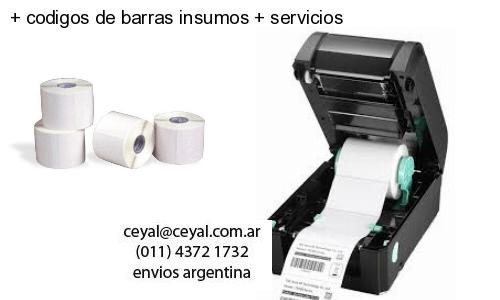   codigos de barras insumos   servicios