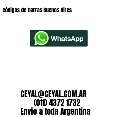 códigos de barras Buenos Aires