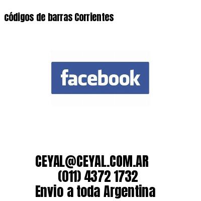 códigos de barras Corrientes