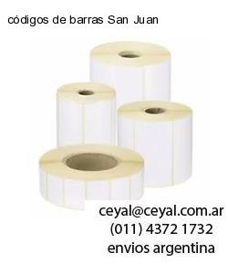 códigos de barras San Juan