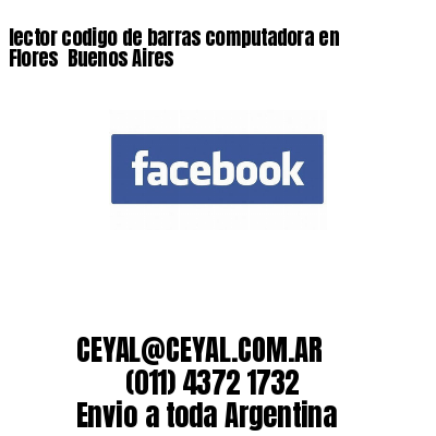 lector codigo de barras computadora en Flores  Buenos Aires