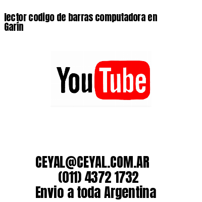 lector codigo de barras computadora en Garín