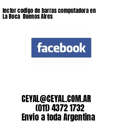 lector codigo de barras computadora en La Boca  Buenos Aires