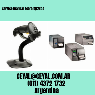 service manual zebra tlp2844