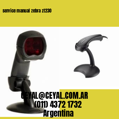 service manual zebra zt230