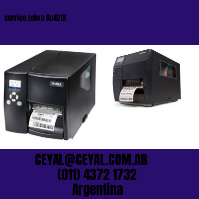 service zebra Gc420t