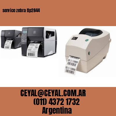 service zebra tlp2844