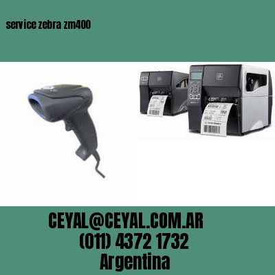 service zebra zm400