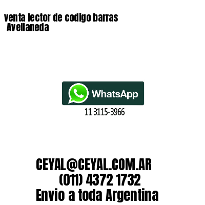 venta lector de codigo barras 	Avellaneda