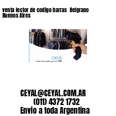 venta lector de codigo barras 	Belgrano  Buenos Aires