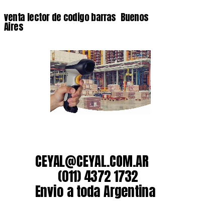 venta lector de codigo barras 	Buenos Aires