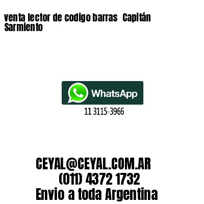 venta lector de codigo barras 	Capitán Sarmiento