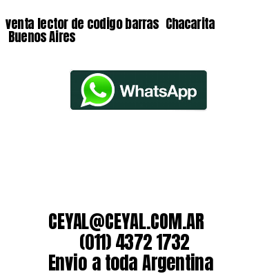 venta lector de codigo barras 	Chacarita  Buenos Aires
