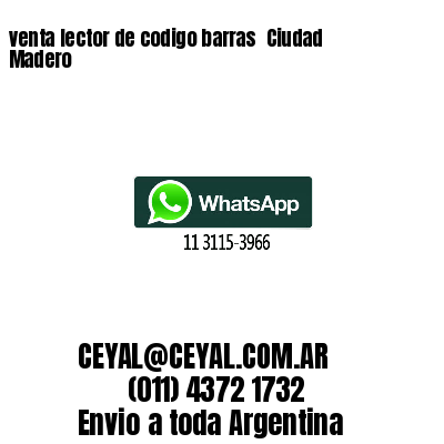 venta lector de codigo barras 	Ciudad Madero