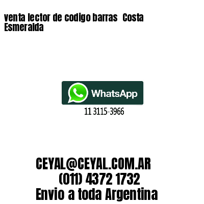 venta lector de codigo barras 	Costa Esmeralda