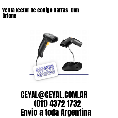 venta lector de codigo barras 	Don Orione