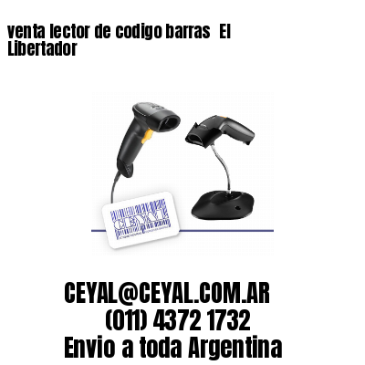 venta lector de codigo barras 	El Libertador
