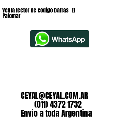 venta lector de codigo barras 	El Palomar