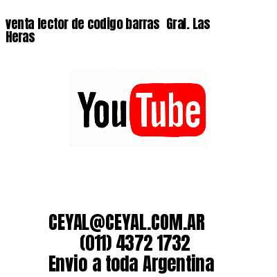 venta lector de codigo barras 	Gral. Las Heras