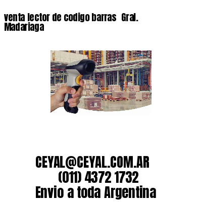 venta lector de codigo barras 	Gral. Madariaga