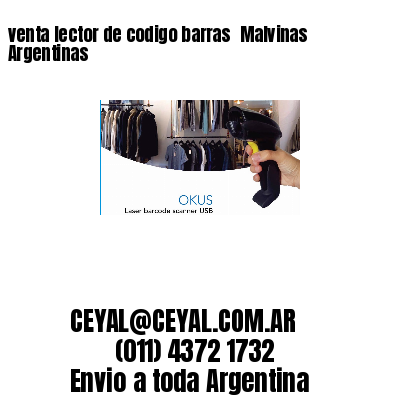 venta lector de codigo barras 	Malvinas Argentinas