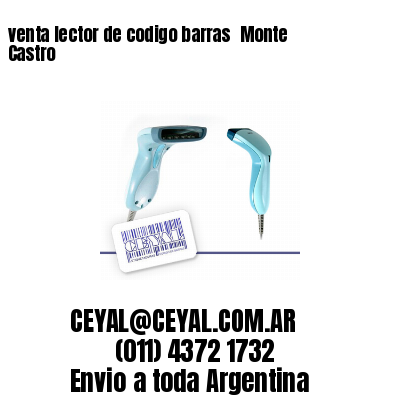 venta lector de codigo barras 	Monte Castro
