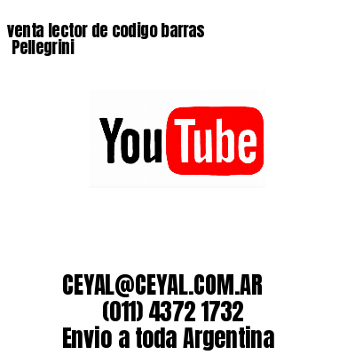 venta lector de codigo barras 	Pellegrini