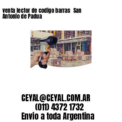 venta lector de codigo barras 	San Antonio de Padua