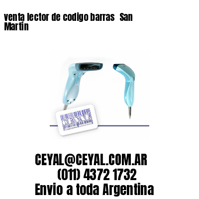 venta lector de codigo barras 	San Martín