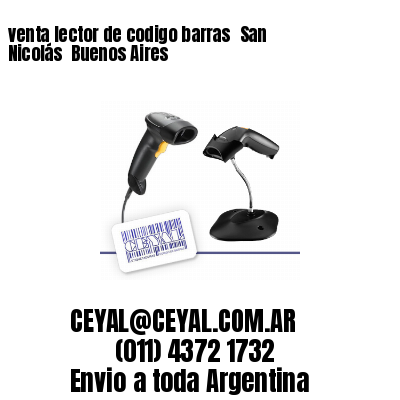 venta lector de codigo barras 	San Nicolás  Buenos Aires