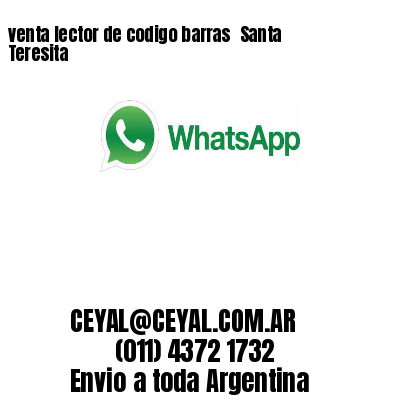 venta lector de codigo barras 	Santa Teresita