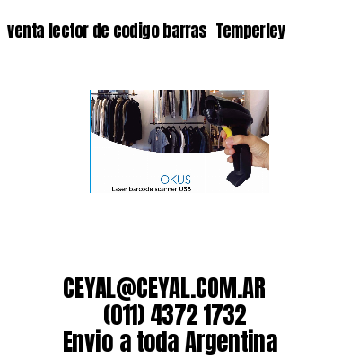 venta lector de codigo barras 	Temperley