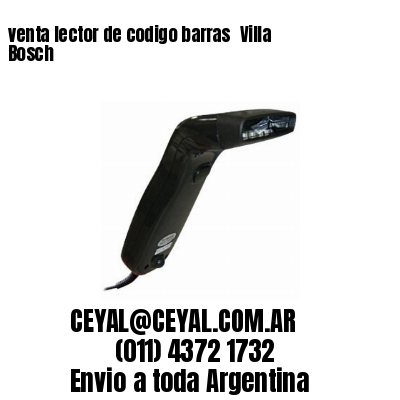 venta lector de codigo barras 	Villa Bosch