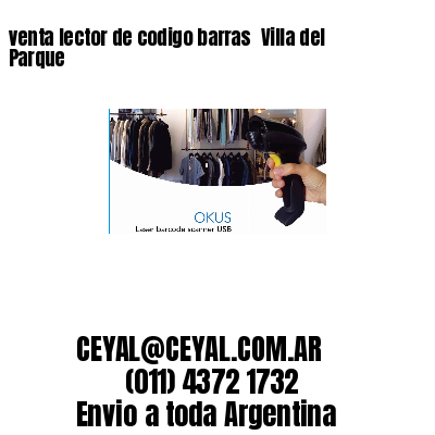venta lector de codigo barras 	Villa del Parque