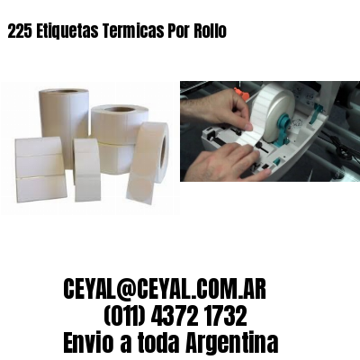 225 Etiquetas Termicas Por Rollo