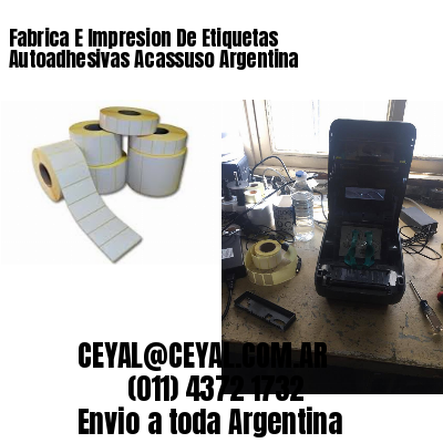 Fabrica E Impresion De Etiquetas Autoadhesivas Acassuso Argentina