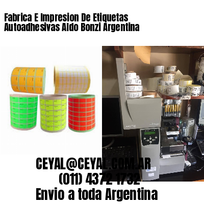 Fabrica E Impresion De Etiquetas Autoadhesivas Aldo Bonzi Argentina