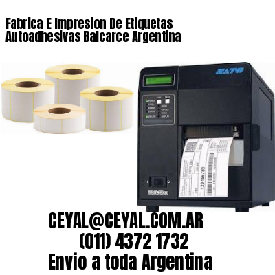 Fabrica E Impresion De Etiquetas Autoadhesivas Balcarce Argentina